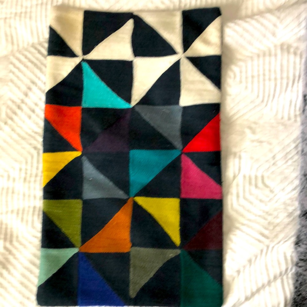 West Elm lumbar pillow cover